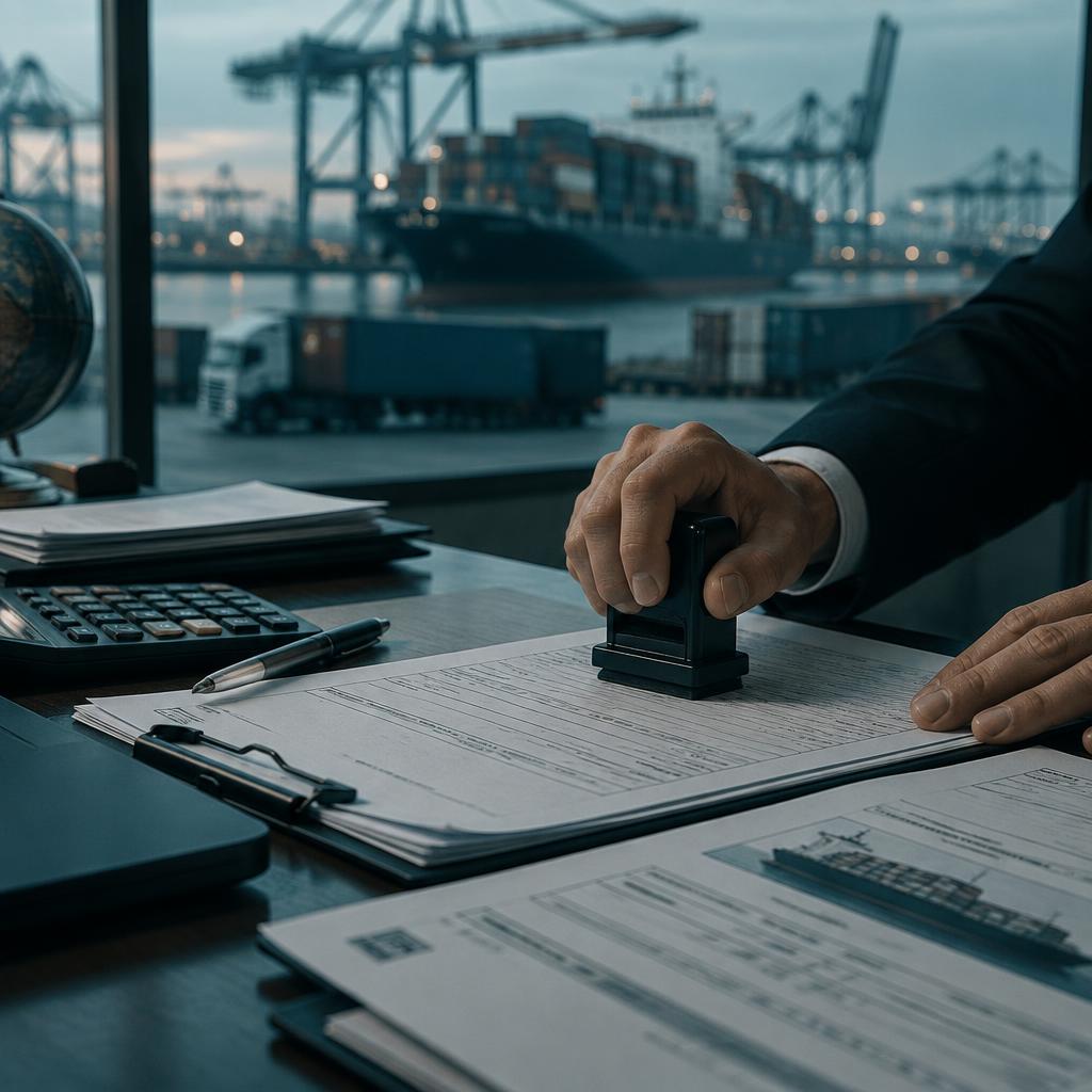 إعداد وتخليص البيانات الجمركية
